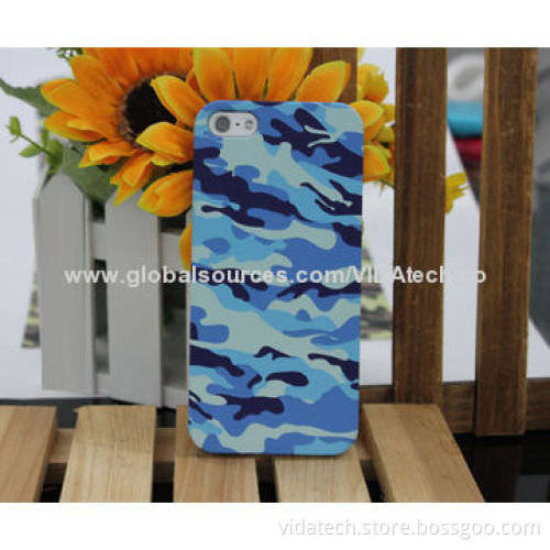 Camouflage Rubber Oil Print/Water-transfer Printed PC Case for iPhone 6/6S, Manufacturer